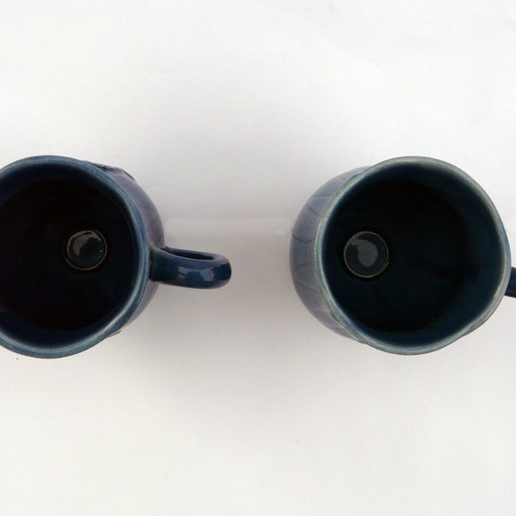 🔴 = 3 for $50! Metlox Lotus blue ceramic mugs, California - Picture 6 of 8